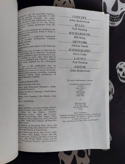 leviathan rpg post apocalyptic fantasy (1995)