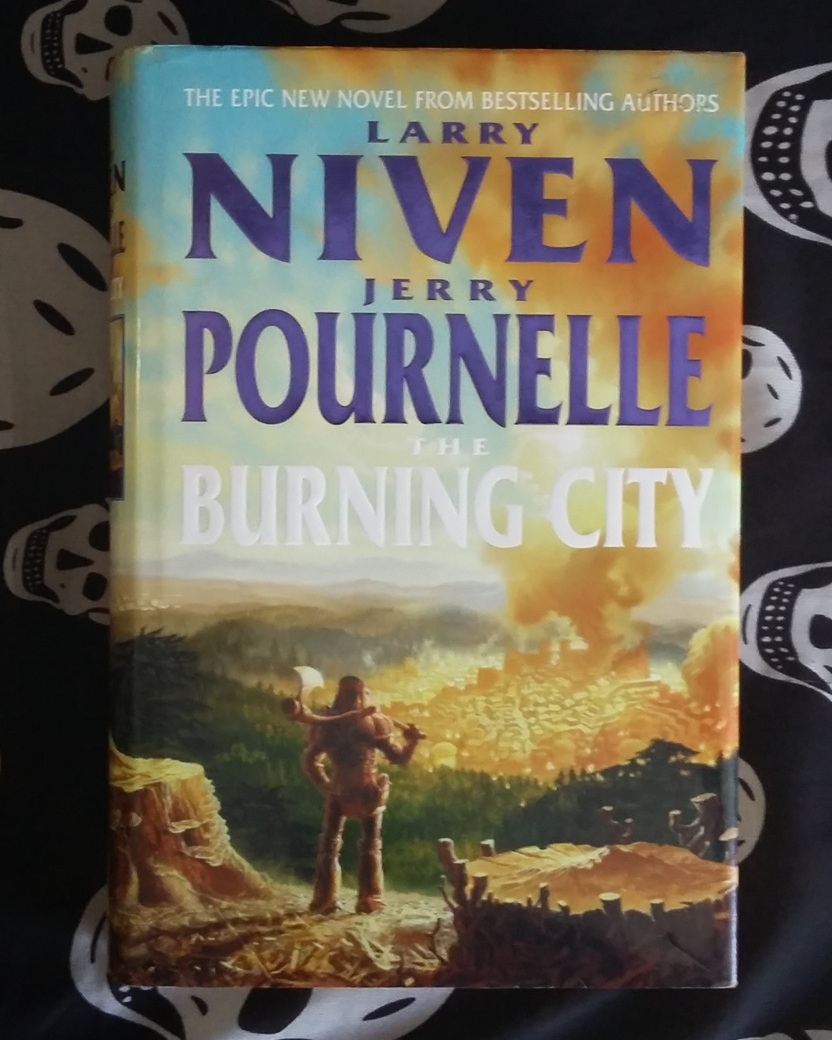 Burning City Niven and Pournelle cover