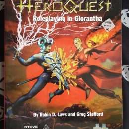 HeroQuest roleplaying in Glorantha cover