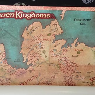 deryni rpg map of the eleven kingdoms: a poster map of the deryni world (2000)