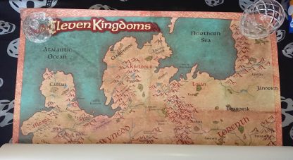 deryni rpg map of the eleven kingdoms: a poster map of the deryni world (2000)