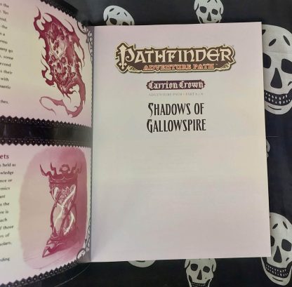 pathfinder rpg 1st ed adventure path carrion crown no.6: shadows of gallowspire (2011)