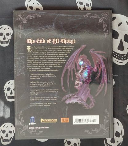 pathfinder rpg 1st ed adventure path carrion crown no.6: shadows of gallowspire (2011)