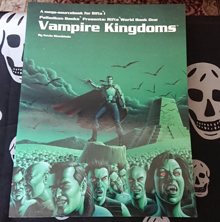 RIFTS rpg 1e World book 1: Vampire Kingdoms cover