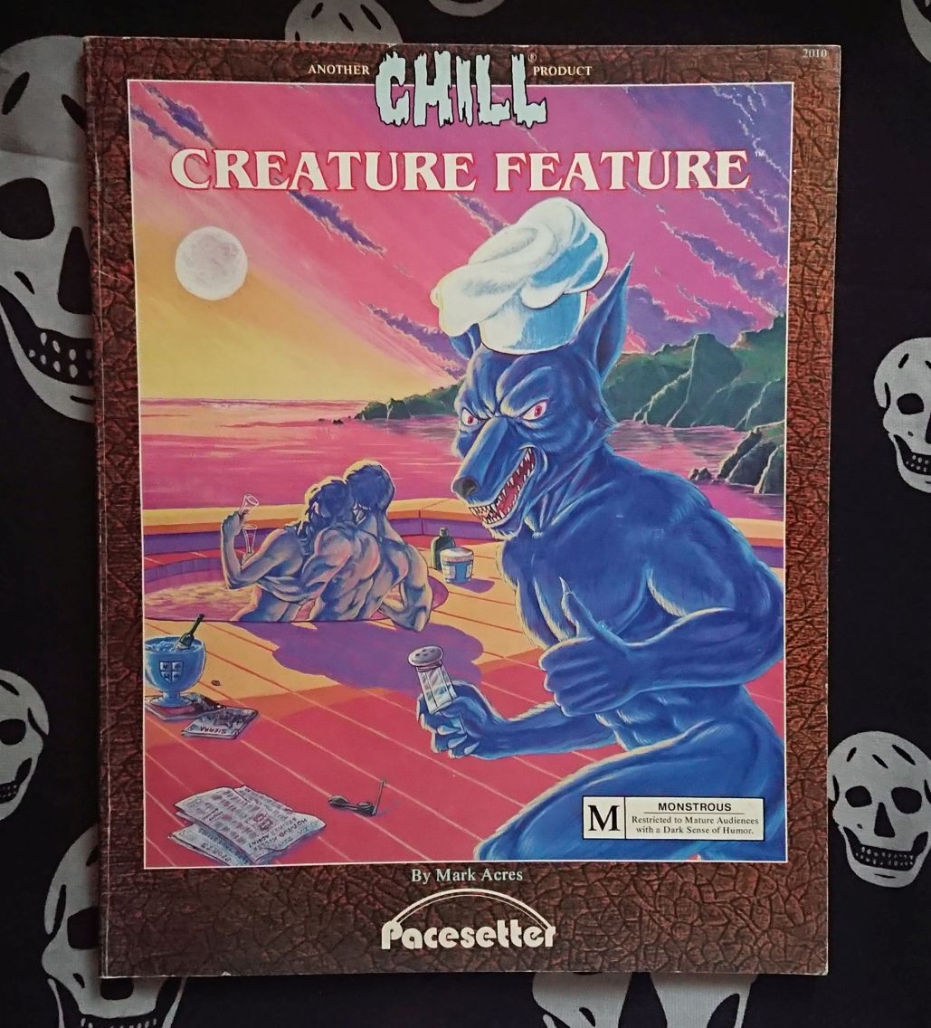 Chill 1st ed Creature Feature sup cover