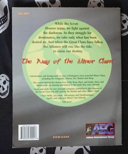 legend of the 5 rings 1st ed. the way of the minor clans (1999)