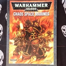 WH40K codex 4e Chaos Space Marines cover