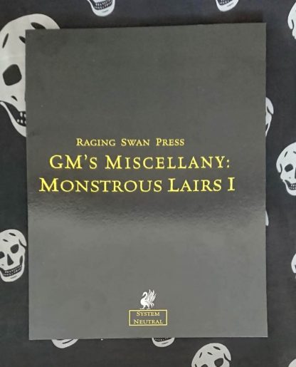 gm's miscellany: monstrous lairs i sne from raging swan press