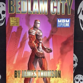Bedlam City for Mutantas and Masterminds cover