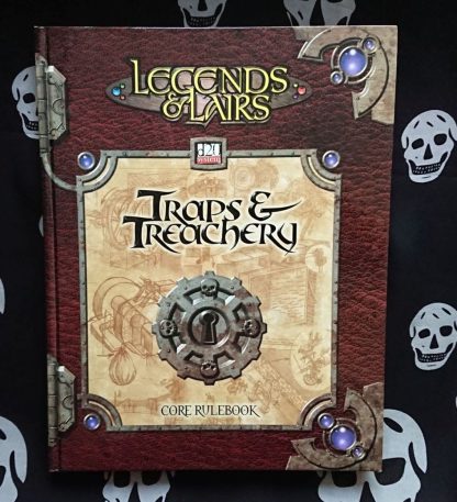 Legend & Lairs Traps & Treachery d20 cover