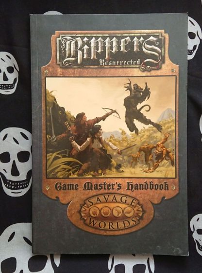 Savage Worlds Rippers Resurrected GM handbook cover