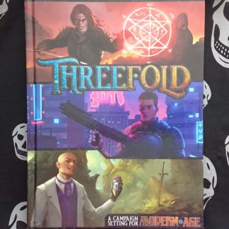 modern age rpg threefold campaign setting (2019)