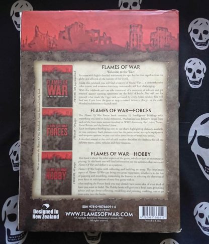 flames of war 3rd ed core rule book etc in slip case (2012)