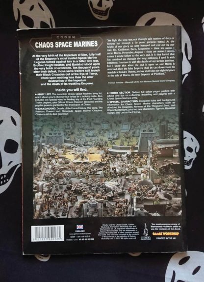 warhammer 40k 3rd ed codex: chaos space marines (2002)