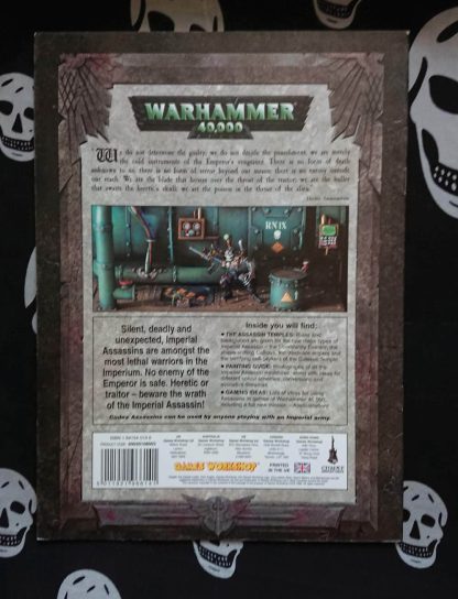 warhammer 40k 3rd ed codex: assassins (1999)