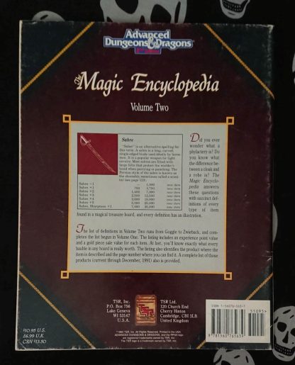 ad&d 2nd ed magic encyclopedia vol.2 (1993)