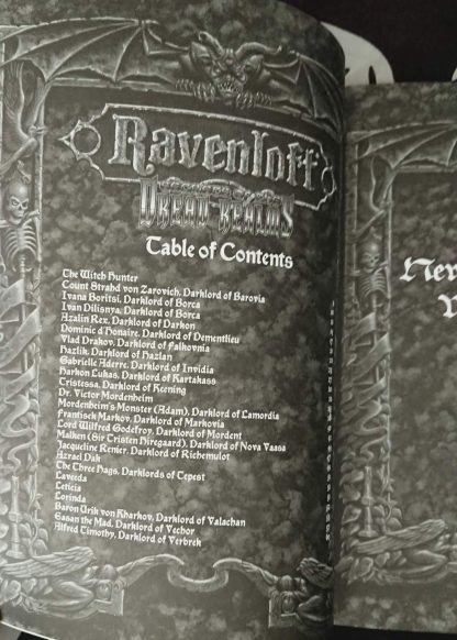 ravenloft secrets of the dread realms and gm screen (2001) ww15001