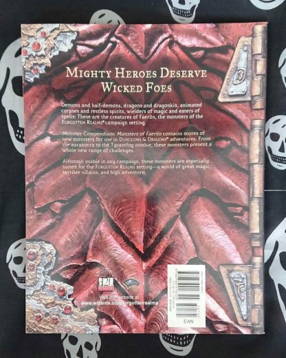 d&d 3rd ed monster compendium: monsters of faerûn (2001)