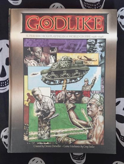 godlike core rule book first edition (2001)