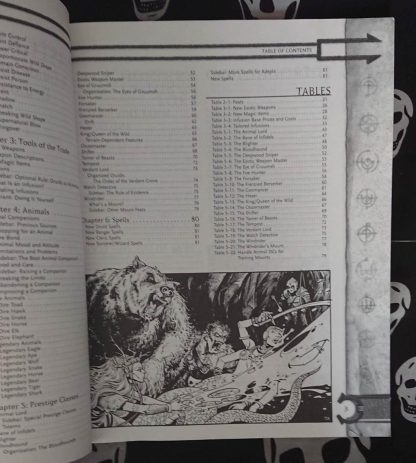 d&d 3rd ed masters of the wild: guidebook to barbarians druids and rangers (2002)
