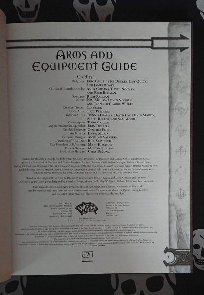 d&d 3rd ed arms and equipment guide (2003)