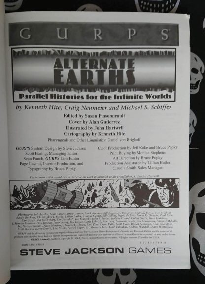 gurps 3rd ed alternate earths (1996)