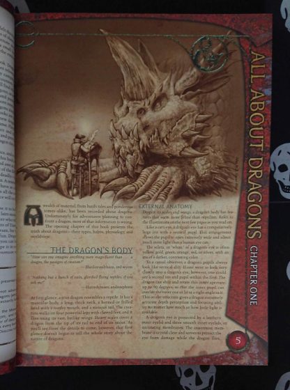 d&d 3.5 ed draconomicon: the book of dragons h/c (2003)
