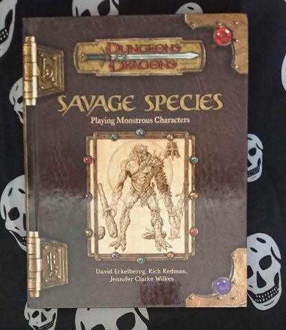 d&d 3rd ed savage species: playing monstrous characters h/c (2003)