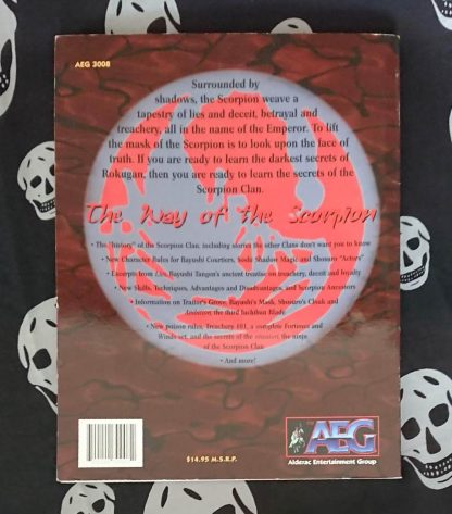 legend of the 5 rings 1st ed. the way of the scorpion (1999)