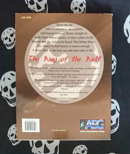 legend of the 5 rings 1st ed. the way of the wolf (2000)