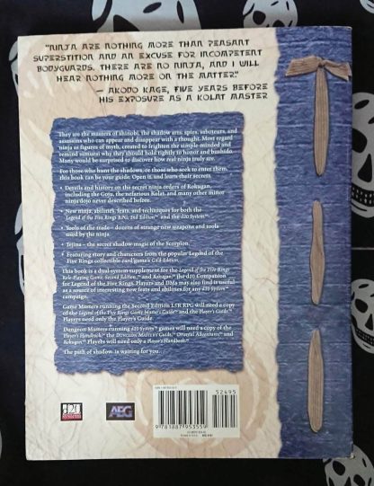 legend of the five rings 2nd ed. way of the ninja (2002)