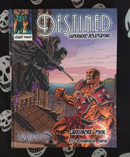 destined super hero roleplaying mythras rules (2022) pod