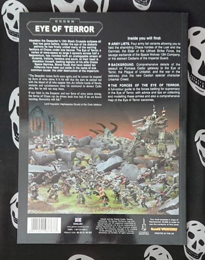 warhammer 40k 3rd ed codex: eye of terror (2003)