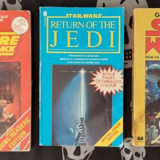 star wars novels jnr editions as is empire strikes back, return of the jedi and star wars (1978 83)