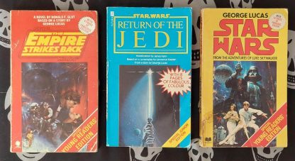 star wars novels jnr editions as is empire strikes back, return of the jedi and star wars (1978 83)