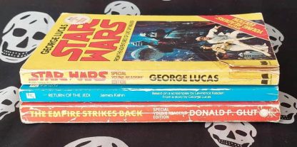 star wars novels jnr editions as is empire strikes back, return of the jedi and star wars (1978 83)