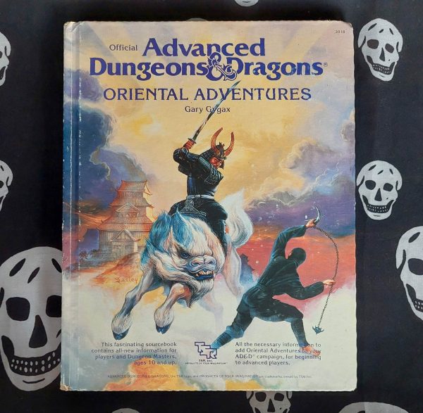 Oriental Adventures Advanced Dungeons Dragons #2018 1985 TSR 1e AD&D purchases VG