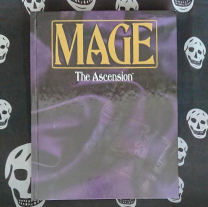 world of darkness mage: the ascension 2nd ed ww4300 core rulebook hardcover (1995)