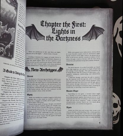 leagues of gothic horror: rulebook (2016)