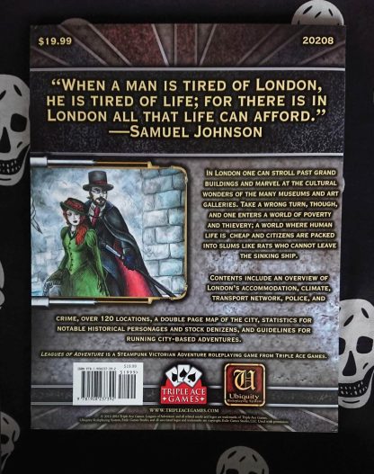 leagues of adventure: globetrotters' guide to london limited edition signed (2016)