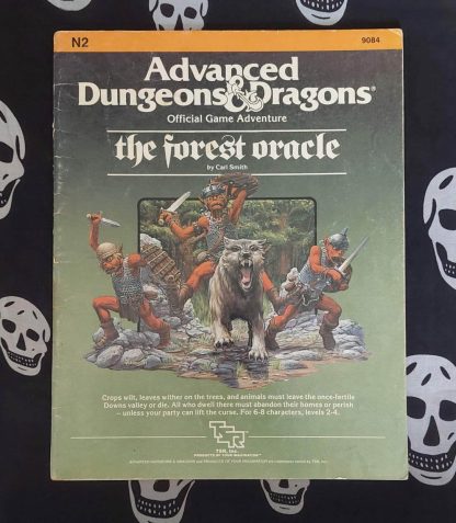 advanced dungeons & dragons 1st edition mod. n2 the forest oracle (1984) copy2