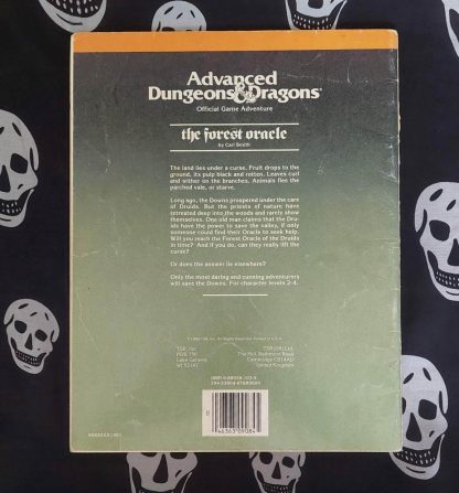 advanced dungeons & dragons 1st edition mod. n2 the forest oracle (1984) copy2