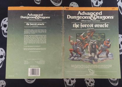 advanced dungeons & dragons 1st edition mod. n2 the forest oracle (1984) copy2