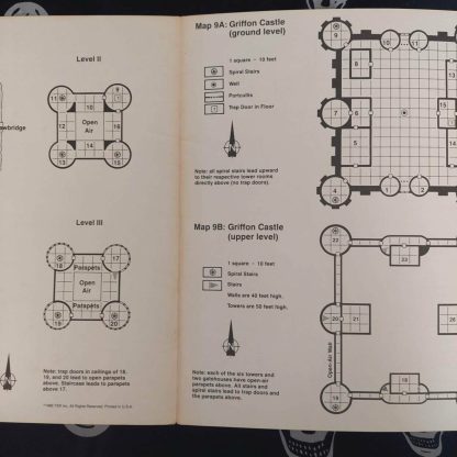 advanced dungeons & dragons 1st edition mod. n3 destiny of kings (1986) copy2