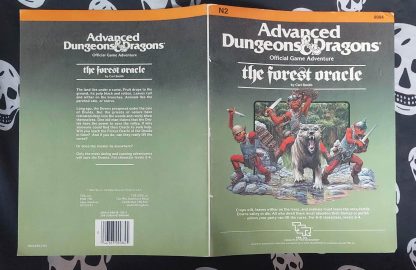 advanced dungeons & dragons 1st edition module n2 the forest oracle (1984)