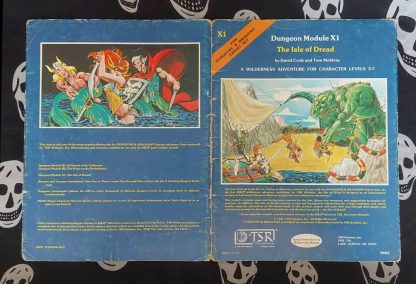 dungeons & dragons 1st edition mod. x1 isle of dread (1981) copy2