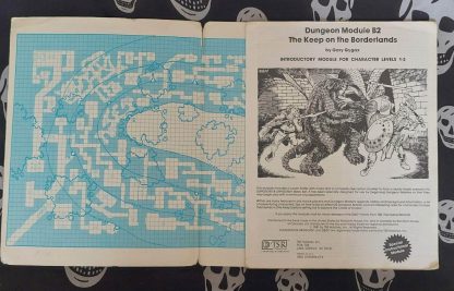 dungeons & dragons 1st edition mod. b2 keep on the borderlands (1981) c2