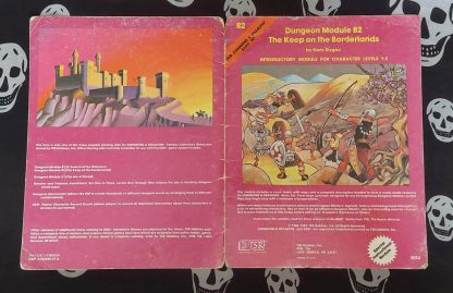 dungeons & dragons 1st edition mod. b2 keep on the borderlands (1981) c2