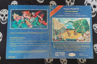 dungeons & dragons 1st edition mod. x1 isle of dread (1981) copy3