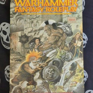 warhammer fantasy roleplay 1st ed core rule book games workshop ed. (1989)